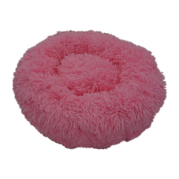 Super Soft Dog Bed Plush Cat Mat Dog Beds For Labradors Large Dogs Bed House Outdoor Round Cushion Pet Sleeping Accessories