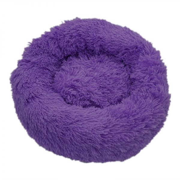 Super Soft Dog Bed Plush Cat Mat Dog Beds For Labradors Large Dogs Bed House Outdoor Round Cushion Pet Sleeping Accessories