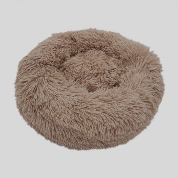 Super Soft Dog Bed Plush Cat Mat Dog Beds For Labradors Large Dogs Bed House Outdoor Round Cushion Pet Sleeping Accessories