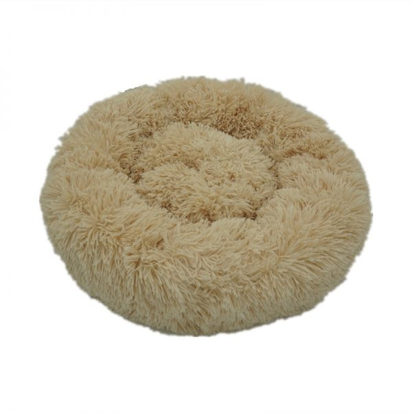 Super Soft Dog Bed Plush Cat Mat Dog Beds For Labradors Large Dogs Bed House Outdoor Round Cushion Pet Sleeping Accessories